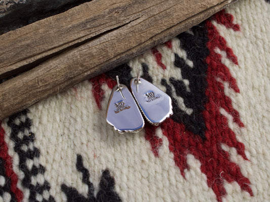 Moon River Turquoise Post Earrings