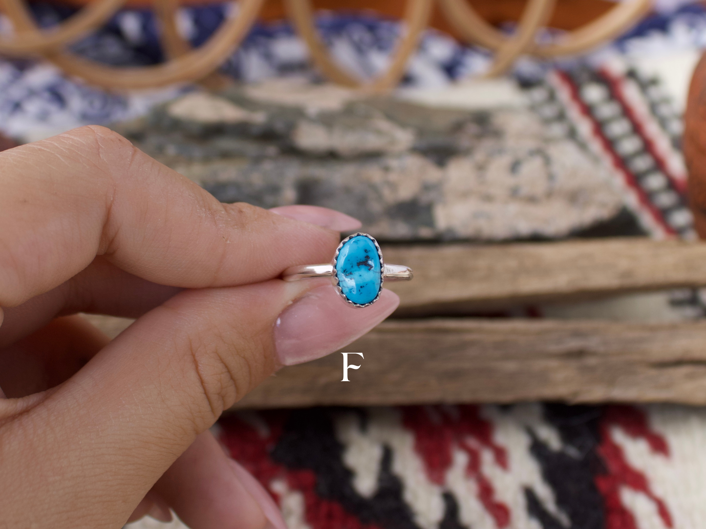 Classic Kingman Turquoise Ring