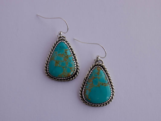 Armenian Turquoise Dangle Earrings