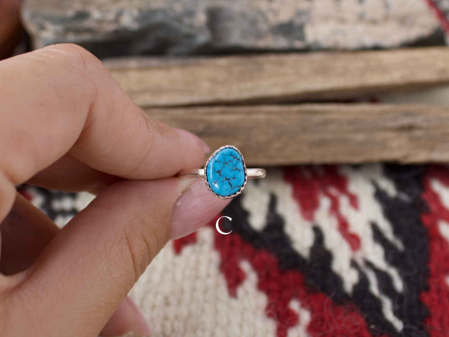 Classic Kingman Turquoise Ring