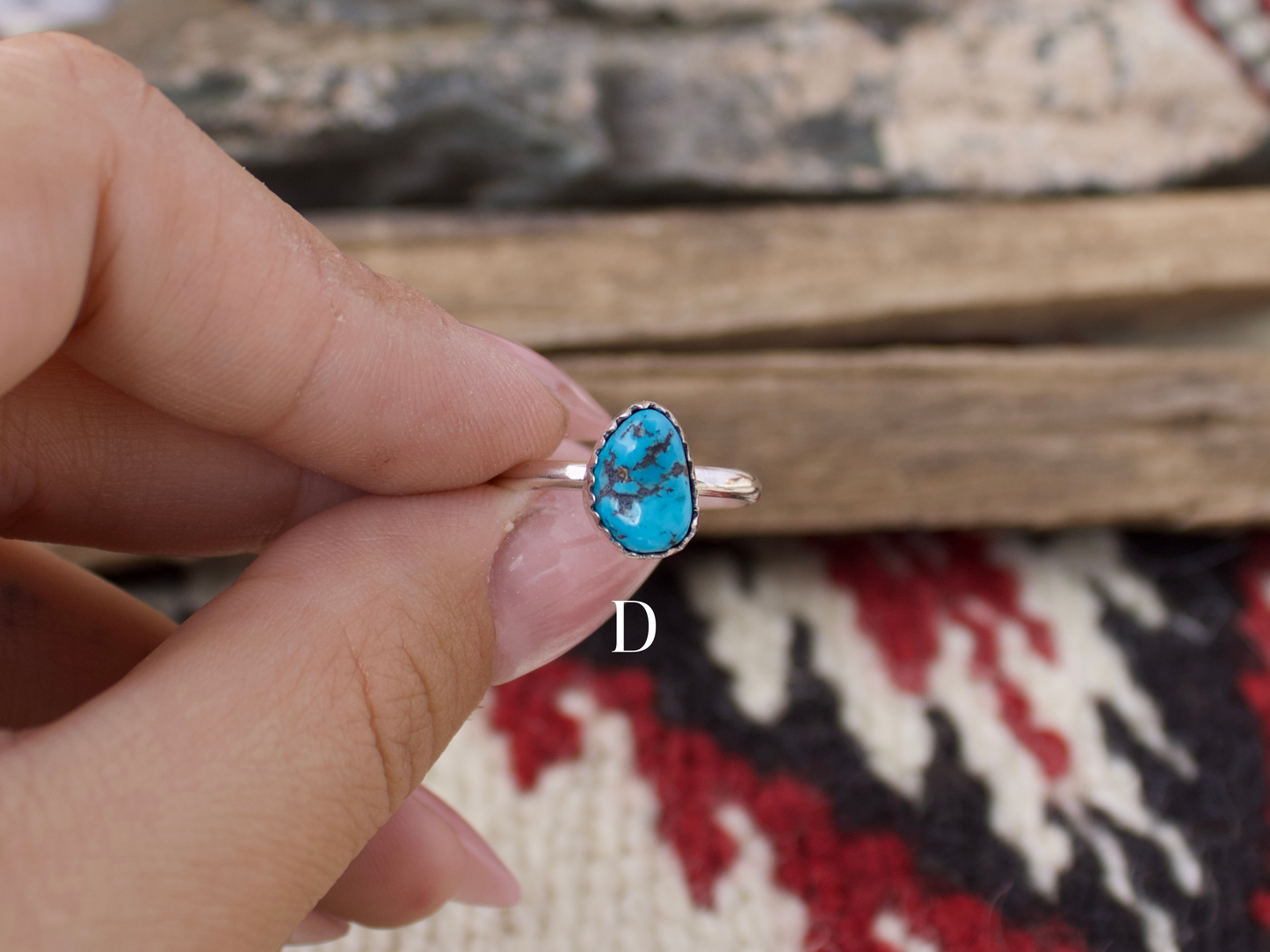 Classic Kingman Turquoise Ring