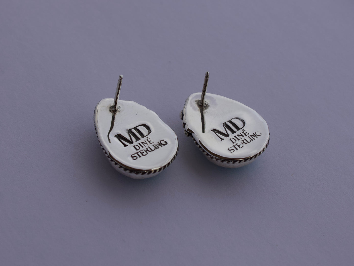 Armenian Turquoise Post Earrings