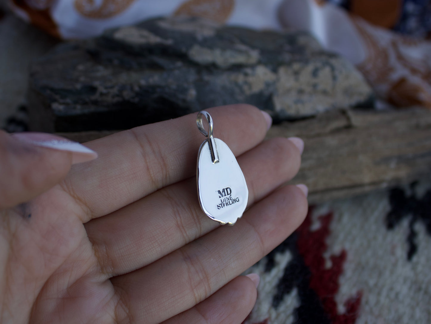 Moon River Turquoise Pendant