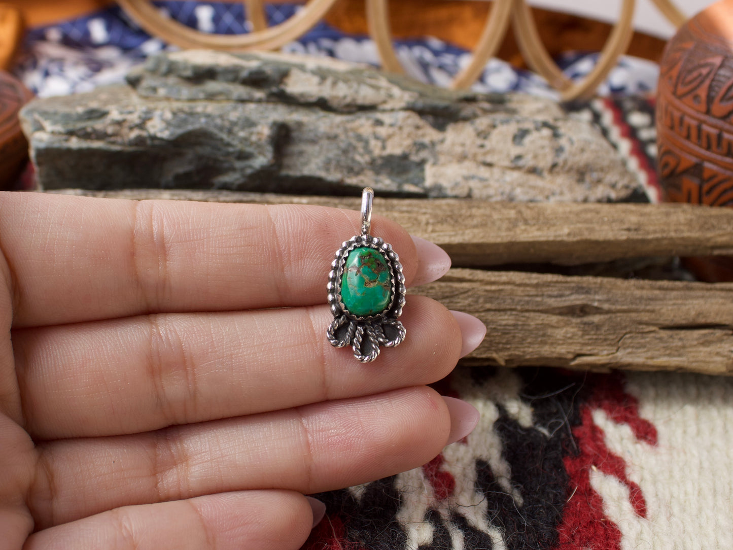 Sonoran Gold Blossom Pendant