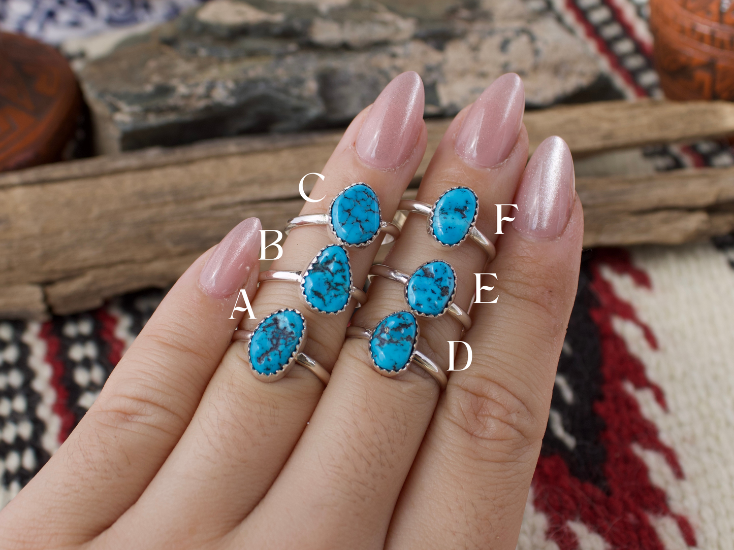 Classic Kingman Turquoise Ring