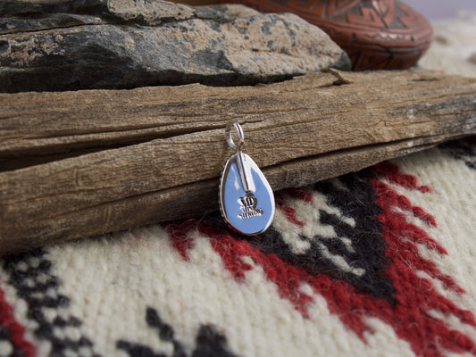 Tyrone Turquoise Pendant #1